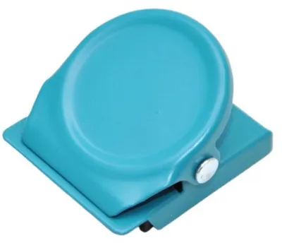 Obrázek produktu pro Go Go Gadget – Magnetické sponky – Magnetické klipy – Magnet na lednici – Spona na tabuli – Sada 2 kusů – Modrá