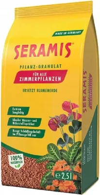 Zdjęcie produktu dla Ziemia do roślin doniczkowych SERAMIS 2.5L