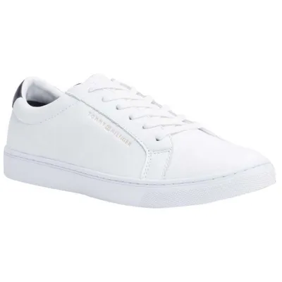 Produktbild von Tommy Hilfiger 8719703586125, Weiblich, Erwachsener, Modische Sneakers, Weiß, Rot, Rwb, Schnürverschluss