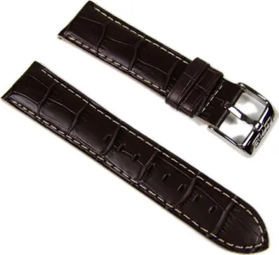 Produktbild von Lotus Ersatzband Uhrenarmband 22mm Leder braun-beige L15430/7