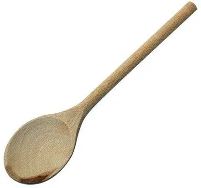 Kochlöffel 25 cm, Edelstahl, spülmaschinengeeignet