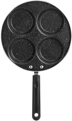 Productafbeelding van Eierkoekenpan 24,5 cm - aluminium coating - antiaanbaklaag - ideaal voor gas- en elektrisch keramisch fornuis - ServiceTopper