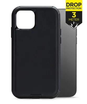 Produktbild von Mobilize Defender iPhone 12 Pro Hülle Hardcase Backcover Stoßfest - Schwarz