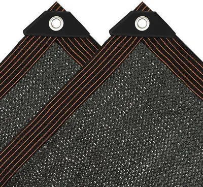 Productafbeelding van Zonnezeil Rechthoekig 3x6 m - UV-bescherming 90% - Inspringringen - Schaduwdoek - Voor Tuin/Terras - Waterdicht