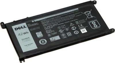 Obrázek produktu pro Dell - Laptop-Batterie - Lithium-Ionen - 3 Zellen - 42 Wh