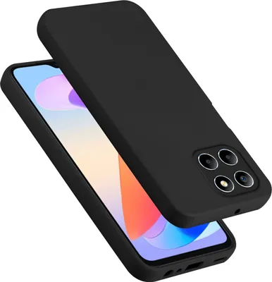 Obrázek produktu pro Cadorabo pouzdro pro Honor x6a kryt silikonový kryt mobilního telefonu pouzdro z tekutého silikonu, odolné proti poškrábání a nárazům ochranný kryt pro Honor x6a