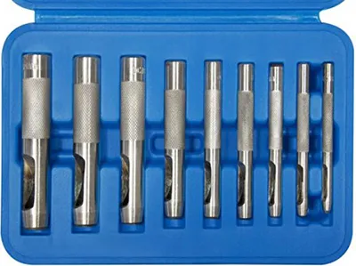 Produktbild von SW-Stahl Locheisensatz 9Tlg..  3-12Mm