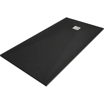 Obrázek produktu pro Mexen Stone+ kompozitní čtvercová sprchová vana 200 x 80 cm, Černá - 44708020