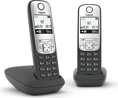 Immagine prodotto di Gigaset A690 Iberia Duo Telefono fisso cordless Argento Taglia unica / Spina UE 220V Argento Taglia unica