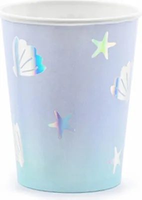 Produktbild von 6 Pappbecher Narwal, 220 ml