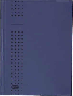 Productafbeelding van Elba 100091170, verzamelmap, elegant, karton (RC), 320 g/m², A4, 10 mm, donkerblauw