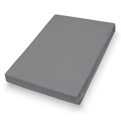 Produktbild von Vario Jersey-Spannbetttuch anthrazit, 190 x 200 cm