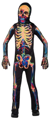 Obrázok produktu pre Amscan Kostým Kostlivec Svietiaci v tme Halloween pre deti