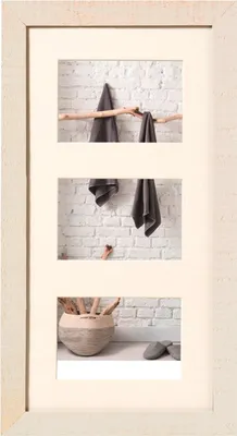 Immagine prodotto di Walther cornice per foto gallery Home per 3 foto 13x18 cm bianco crema