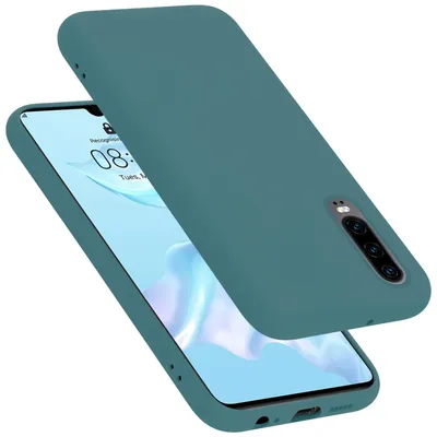 Immagine prodotto di Cadorabo custodia protettiva per Huawei P30 custodia in verde telefono cellulare Case Cover TPU Etui