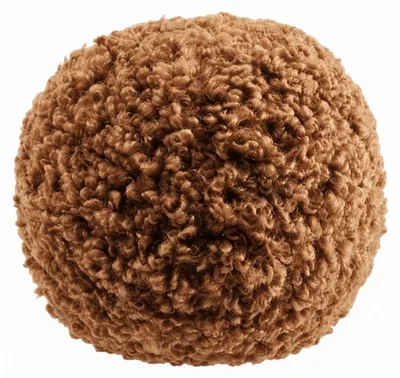 Produktbild von blomus GmbH TEDDY Rundes Kissen Tan Ø26cm