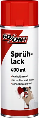 Produktbild von 400ml Go/On Sprühlack Farbspray hochglanz feuerrot