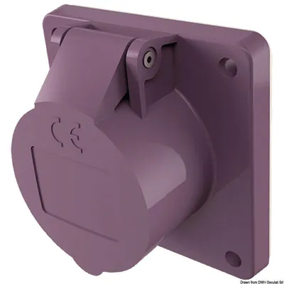 Produktbild von Gniazdo/wtyczka podtynkowa aus zaciskami Schraubenowymi 12/24 V Osculati 14.337.03