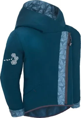 Obrázek produktu pro Unuo, Dětská softshellová bunda s fleecem Cross, Cobalt, Sharp boy - 122/128
