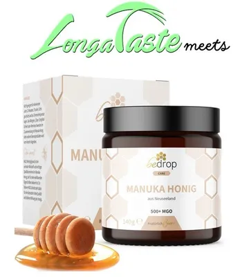 Obrázek produktu pro bedrop Manuka Honey MGO 500+ 140g Manuka Honey Manuka Original New Zealand