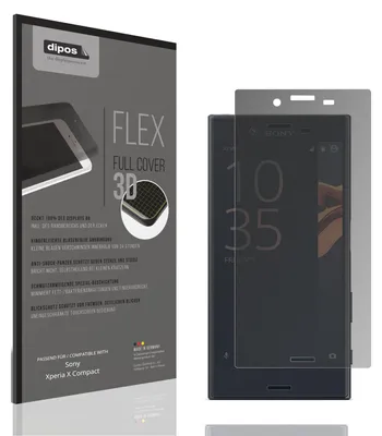 Produktbild von Full Cover Privacy Blickschutzfolie für Sony Xperia X Compact Folie Anti-Shock