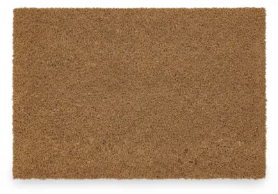 Produktbild von Relaxdays Fußmatte Kokos, 60 x 40 cm, rutschfest, Kokosmatte für Innen- & Außenbereich, Türmatte Flur, Haustür, natur
