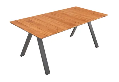 Produktbild von Garden Pleasure Gartentisch Davina braun rechteckig 180,0 x 90,0 x 74,0 cm