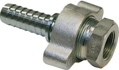 Image de Raccord pour tuyau à vapeur Boss, acier/acier moulé, filetage 25 mm FI 1 pouce TEGUMA