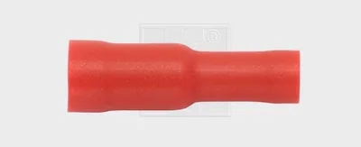Produktbild von SWG Rundsteckhülse rot 4mm 0,5-1,0 mm²