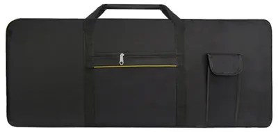 Productafbeelding van Keyboardtas 61 toetsen - Zwart - 102 x 41 x 15 cm - Met schouderband