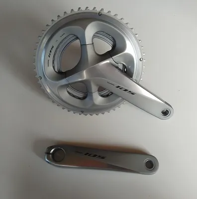 Produktbild von Shimano 105 Kurbelgarnitur FC-R7000 Hollowtech II 172,5 mm 36-52