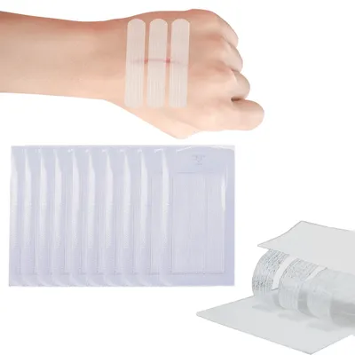 Immagine prodotto di Strisce adesive per la chiusura di ferite – 30 pezzi, suture sterili per piccole incisioni