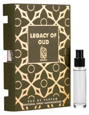 Produktbild von Eau de Parfum Probe, Nylaa Legacy Of Oud, 2 ml, Unisex