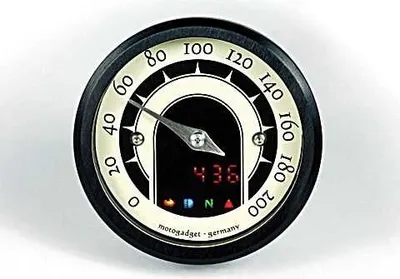 Produktbild von motogadget Tacho motoscope tiny speedster, schwarz