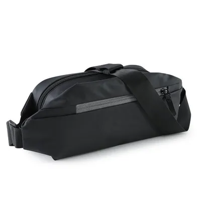 Immagine prodotto di Marsupio borsa da jogging borsa da cintura borsa sportiva borsa da corsa per chiavi portafoglio documenti nero