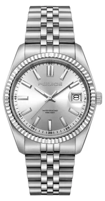 Produktbild von Police Herrenuhr Silber Police-PEWGH0001501