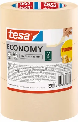 Produktbild von Tesa Malerband Economy 3x 50m x 50mm