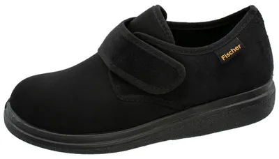 Produktbild von Fischer Uni Ortho Flache Hausschuhe, Schwarz (schwarz 222), 38 EU