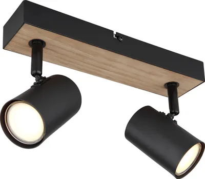 Immagine prodotto di Globo Lighting|faro in metallo nero opaco, 2x GU10