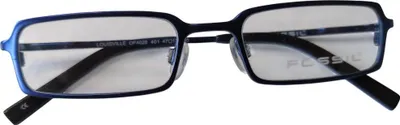 Produktbild von Fossil Korrektionsfassung Brille Metall Blau 47/17/130 - OF4028401