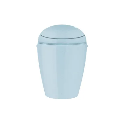 Produktbild von Swing Mülleimer, 2 L, -Recycling, Nature Flower Blau - Koziol | DEL XS