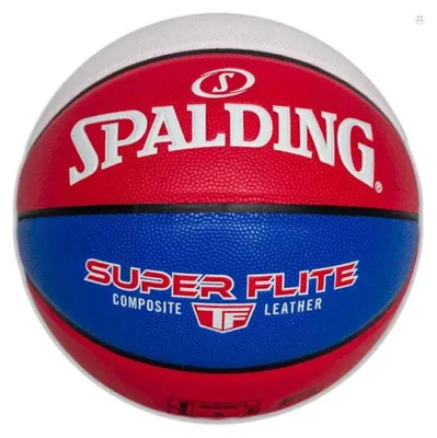 Produktbild von Spalding - "Super Flite" Basketball PP7120 (7) (Weiß/Rot/Blau)