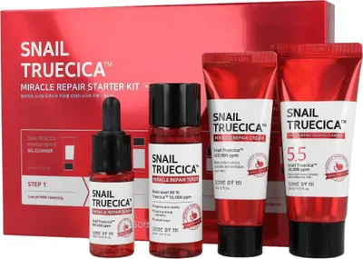 Immagine prodotto di SOME BY MI - Starter kit Snail Truecica Miracle Repair (Gel + Tonico + Siero + Crema)