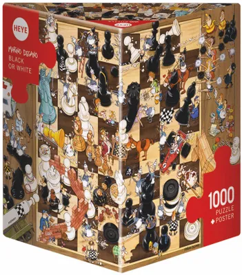 Image de Heye Puzzle Noir ou Blanc 1000 3hkg.