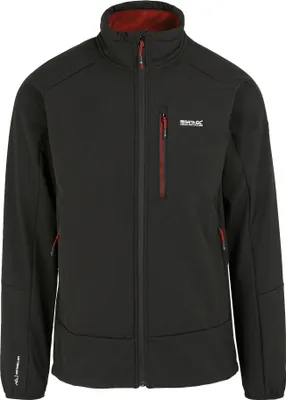 Immagine prodotto di Regatta - Giacca softshell "Moutdale" da uomo RG11033 (L) (nero/marrone ocra)
