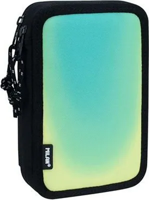 Immagine prodotto di Sacchetto a doppia molla Milano Sunset nero verde 34 pezzi