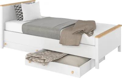 Produktbild von MINIO Schublade zu Jugendbett STORY 9 Weiße / Nash-Eiche