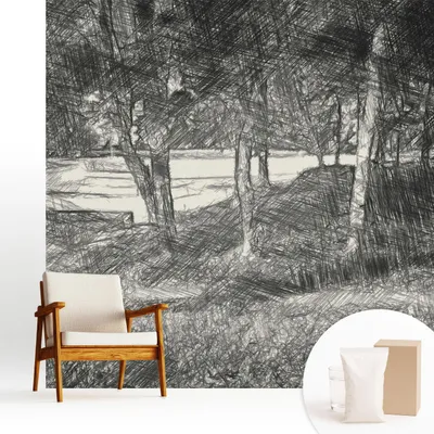 Zdjęcie produktu dla Fototapeta samoprzylepna – 250 x 250 cm – tapeta – tapeta ścienna – obrazy ścienne – folia samoprzylepna – folia dekoracyjna – tapeta foliowa – ściana – dekoracja – salon – spokojny krajobraz