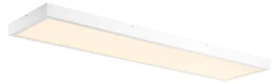 Image de Panel 120 plafonnier blanc rectangulaire 120x30 cm plat DALI dimmable blanc chaud UGR>19