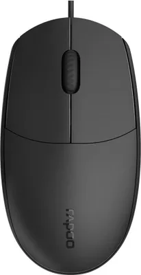 Image de Rapoo Desktopset "NX1820", QWERTY (allemand)-Layout Souris avec capteur 1600-dpi - Résistant aux éclaboussures